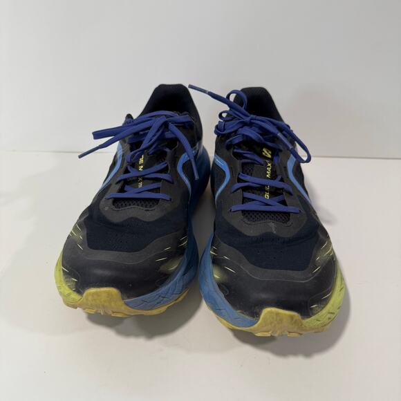 Salomon Men\'s Glide Max TR Trail Running Shoes Blue‎ Black 10 Outdoor Hike main image 4